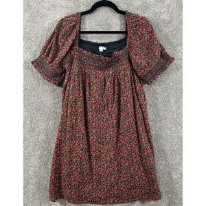 Floral Short Sleeve Dress